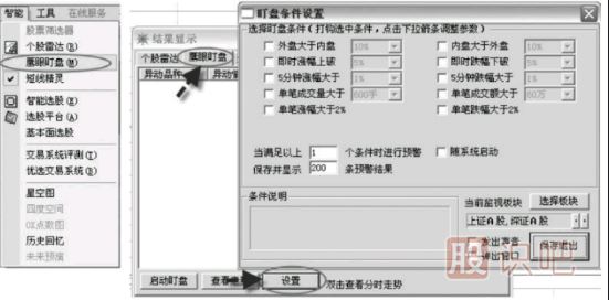 炒股软件的股价预警功能用法介绍